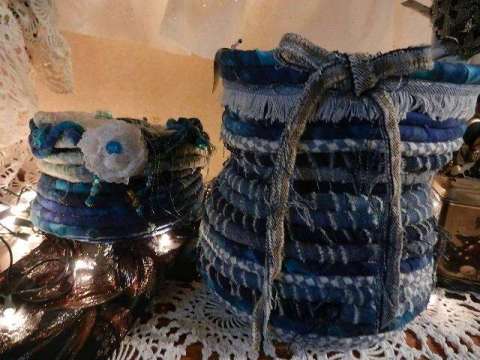 Fabric Coiled Vessel