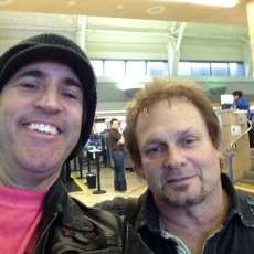 Bass player Michael Anthony of Van Halen