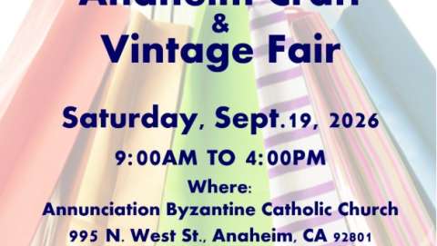 Anaheim Craft & Vintage Fair