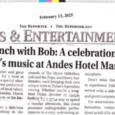 Brunch With Bob Article