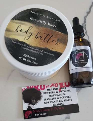 Body Butter & Hair Oil