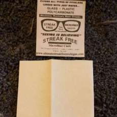 Eye Glass Cleaning Cloth