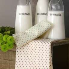 Beverage Pitchers and Kitchen Chores Tea Towels