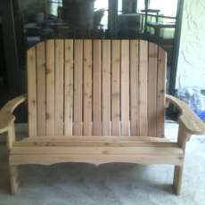 Adirondack Love Seat
