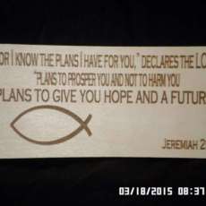 Bible Quotes - Laser Engraved