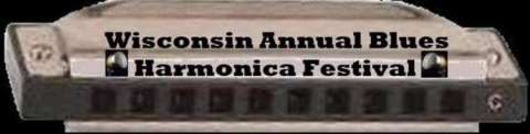 Wisconsin Annual Blues Harmonica Festival Logo