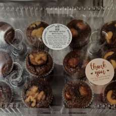 Brownie Bites With Assorted Nuts