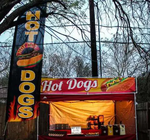 Hot Dog Setup