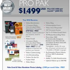 Talk Fusion's Pro Pack Includes