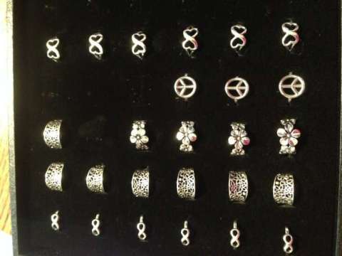 Sterling silver rings