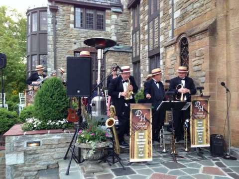 band on steps