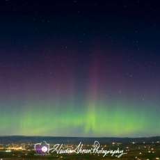 Aurora over Ellensburg Wa