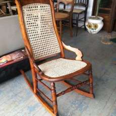 Ladies sewing rocker