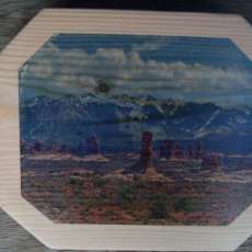 Spires and Mountains