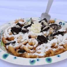 Cookies N Cream Funnel Cake