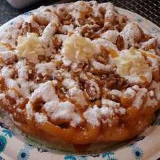 Praline Funnel Cake