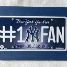 NY Yankees Wall Plaque