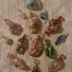 Wire Wrapped Pendants