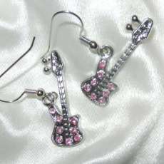 Guitar Earrings