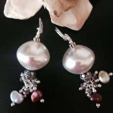 Fresh Water Pearl Dangling Earrings