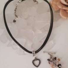 Brand New Leather Chain (Attachable Beaded Dangle Sold Separately)