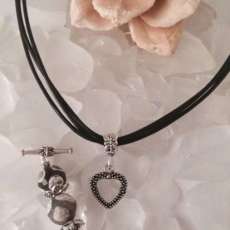 Brand New Leather Chain (Attachable Beaded Dangle Sold Separately)