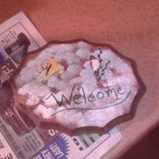 Welcome Plaque
