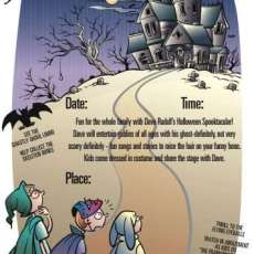 Dave Rudolf Family Halloween Poster