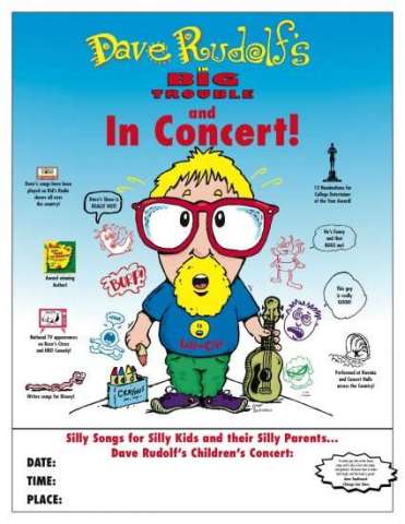 Dave Rudolf Kid Show Poster