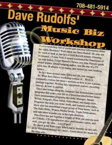 Dave Rudolf Music Biz Workshop