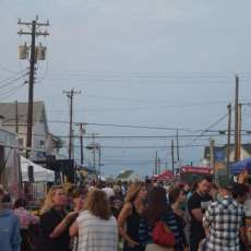 Anglesea Night Market 2017 Crowd