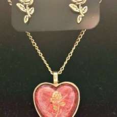 Heart Pendant Set