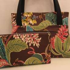 Floral Print Handbags Set