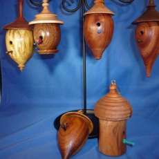 Mini-Birdhouse Heirloom ornaments