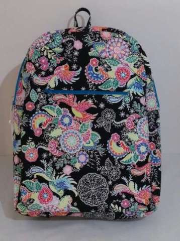 Backpack-$ 45.00- Large Zipper Pocket on Front- Inside Slip Pockets- Adjustable Straps- Top Loop For Hanging