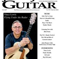 Cover Story and interview Just Jazz Guitar Magazine Feb 2014