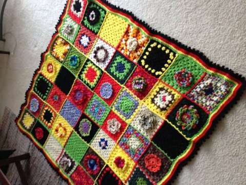 Granny Sq Afghan