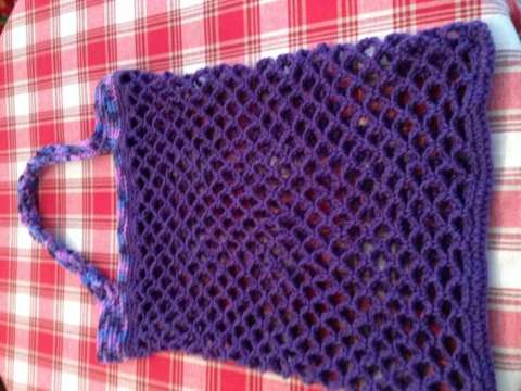 Purple Market Bag