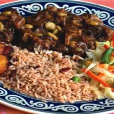 OXTAIL WITH RICE AND PEAS