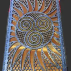 Spiral Sun Box