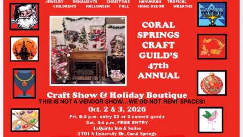 Coral Springs Craft Guild Holiday Boutique