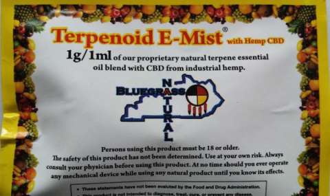 Terpenoid E-Mist Vape Oil with CBD