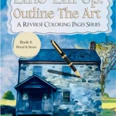 Book 4: Wood & Stone, Outline the Art With Sharon Arden Books