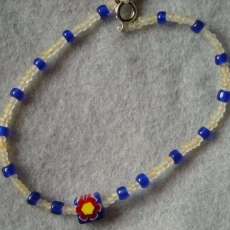 Anklet~Blue