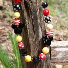 Mickey Head Necklace