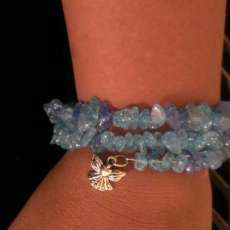 Blue Flake Bracelet