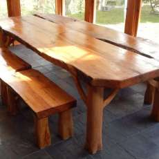 Maple Live Edge Table