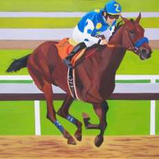 American Pharoah the Race Horse