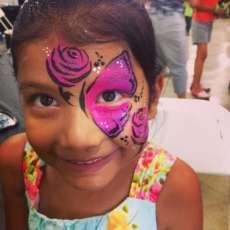 Butterfly with flowers