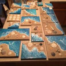 Getting ready for a show